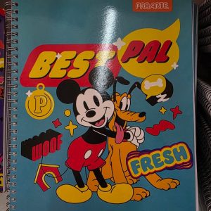 Cuaderno Mickey Mouse