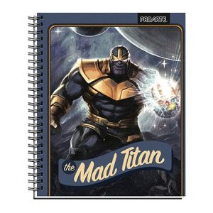 CUADERNO UNIVERSITARIO Villano Marvel
