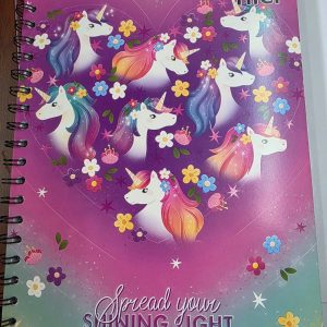 Cuaderno unicornios