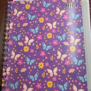 Cuaderno mariposas