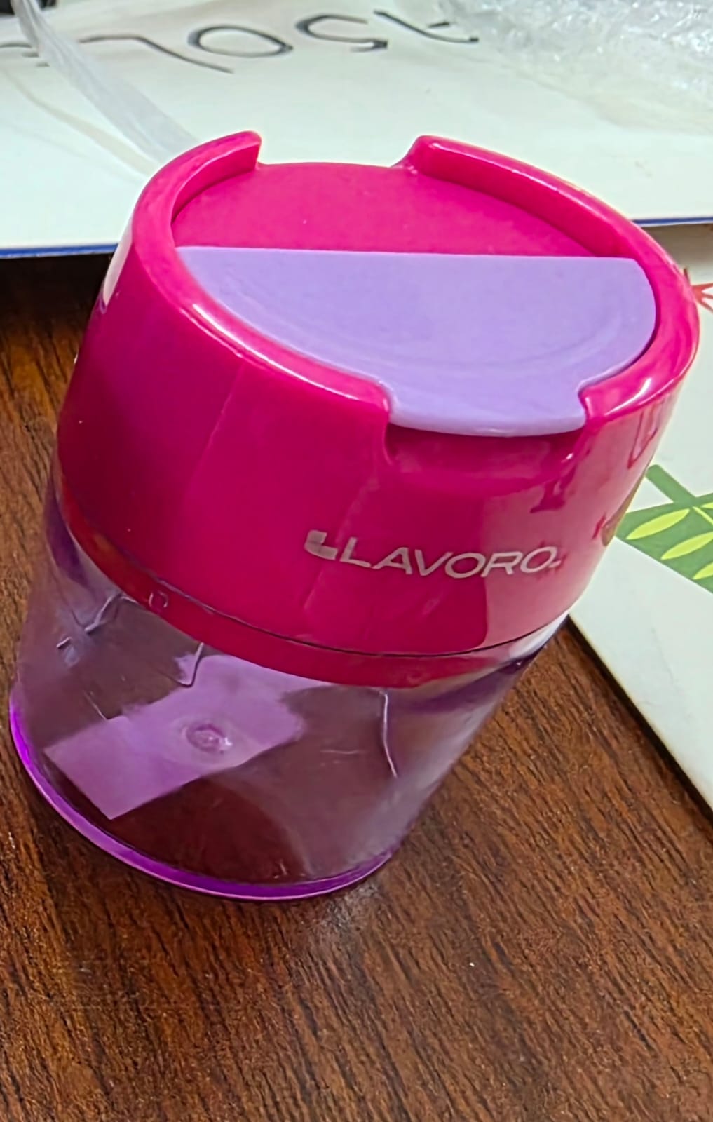 Sacapuntas rosado