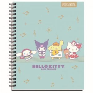 CUADERNO UNIVERSITARIO HELLO KITTY AND FRIENDS