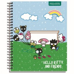 CUADERNO UNIVERSITARIO HELLO KITTY AND FRIENDS