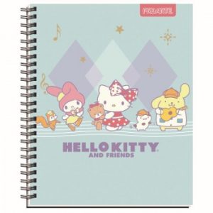 CUADERNO UNIVERSITARIO HELLO KITTY AND FRIENDS
