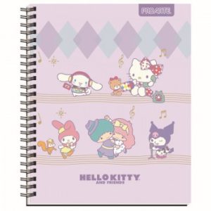 CUADERNO UNIVERSITARIO HELLO KITTY AND FRIENDS