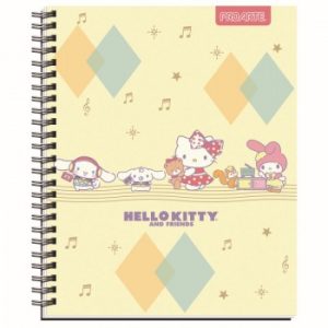 CUADERNO UNIVERSITARIO HELLO KITTY AND FRIENDS